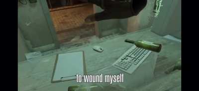 It&rsquo;s time to wound myself