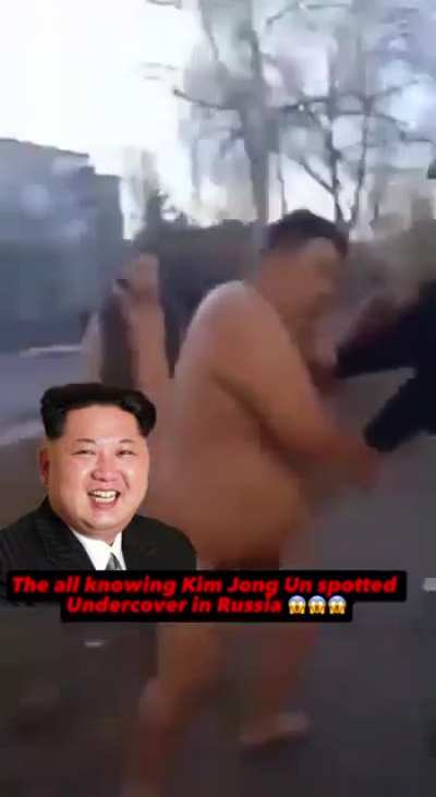 kim jong un spotted taking a walk in russia