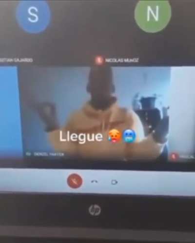 😳llegó