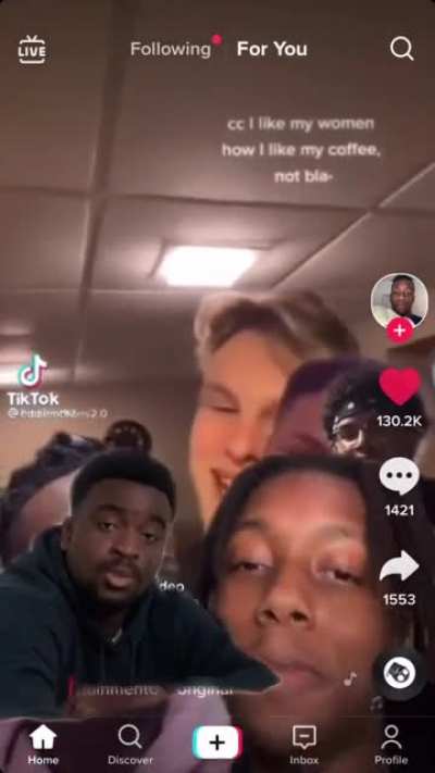 I guess black and white men can agree on some things