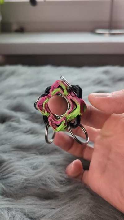 I made an unique spinner that make other things into fidgets.