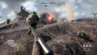 Just another day in battlefield 1