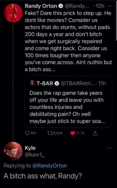 NOOOO RANDY DONT SAY IT