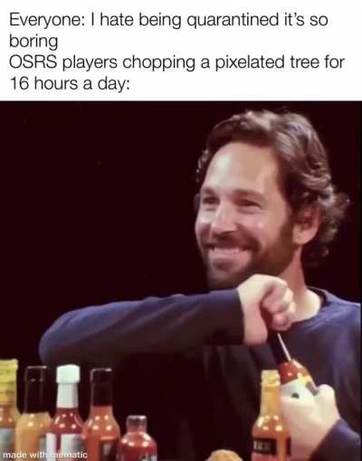 Haha chop chop