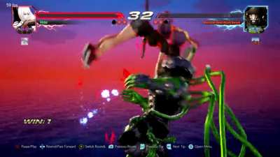The only time lili's punch parry is good