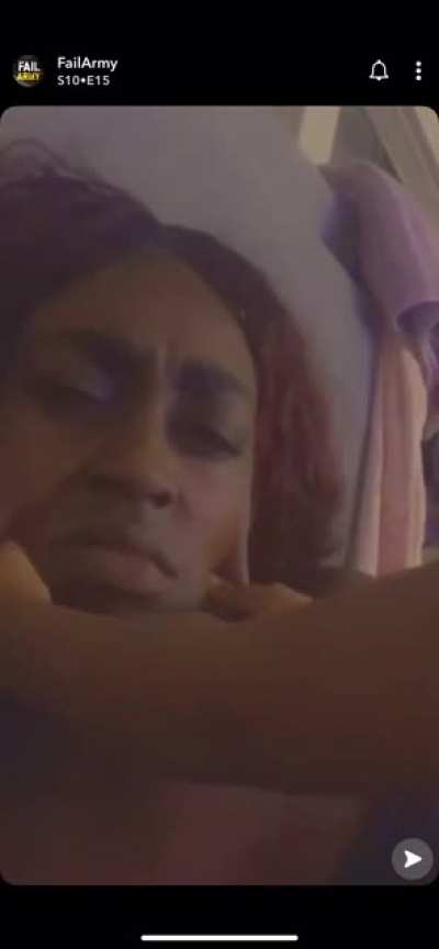 WCGW Letting a child play with your face