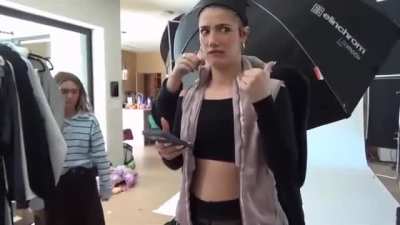 Charli Behind The Scenes of her photoshoot | March 10, 2026