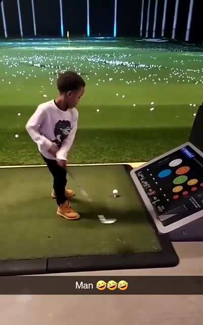 Keep swinging kid.
