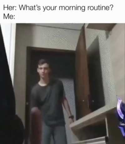 My morning routine