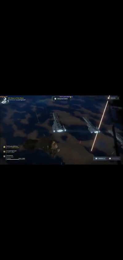 So this just happened to my friend after a mission lol 