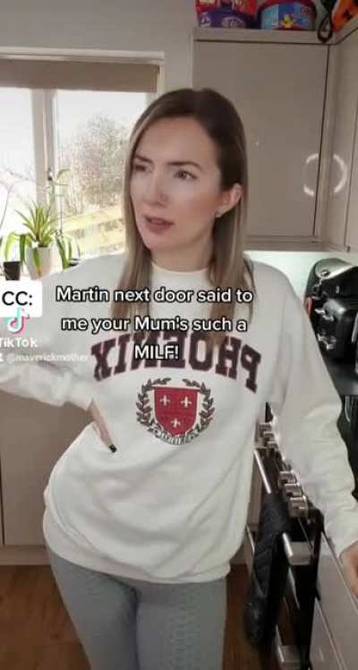 Making skits like this with your kid just to show you're attractive.