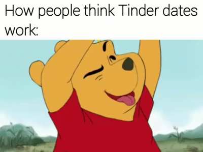 Thanks, I hate Winnie The Pooh and Tinder dates