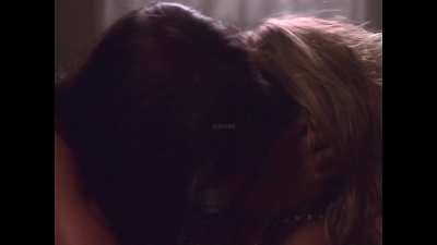 Farrah Forke has no idea her lesbian "friend" Kari Wuhrer will do anything to be with her in Kate's Addiction (1999)