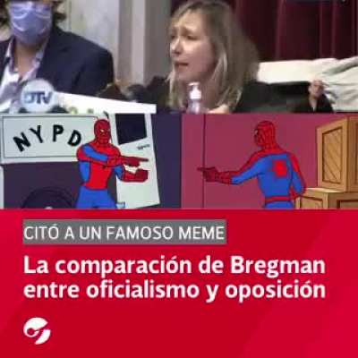 Señora Bregman usted ya es un meme andante