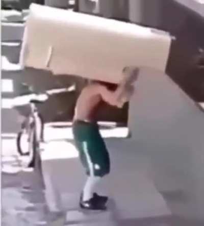 crackhead strength is real
