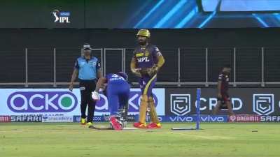 Dhawan &amp;amp; DK during DCvKKR today