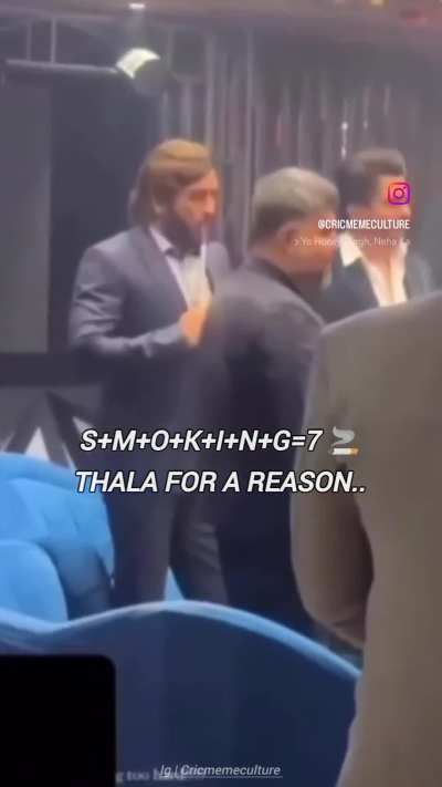 Thala?? 💨
