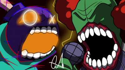 "I.N.W." (Improbable Nuclear Warhead), a fanmade Whitty vs Tricky song (Art by CRACK-i-TOS on Devianart)