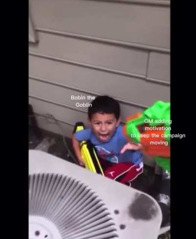 I&rsquo;m sorry little one but I must advance the campaign