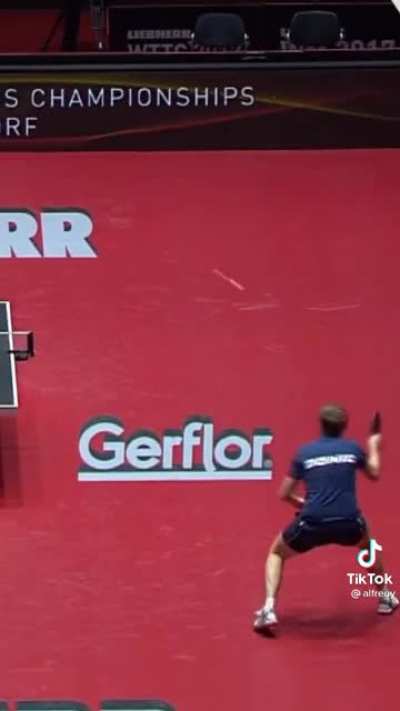 This epic ping pong battle