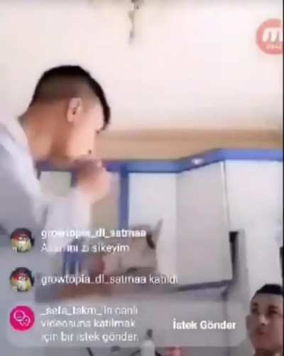 ANANI SİKEYİM TEPKİLERE BAK &Ccedil;ILDIRICAMLWJDKSBDJSBDKDBS