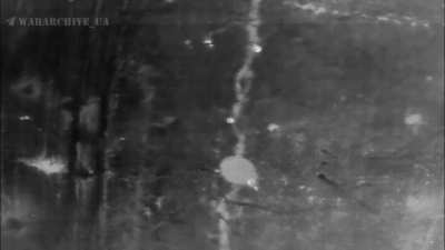 Some very accurate drone drops probably in the area of Synkivka village, Kharkiv region. (sorry about the last time I posted this, I accidently attached the wrong video)