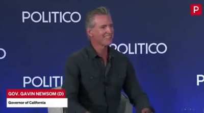 Gavin Newsom: "Who spends $200 million on a ballroom at their house and then leaves? People actually think this guy&rsquo;s serious about having another election? Wake up. These guys are not screwing around. [We] will lose [our] country. This is not about Democ