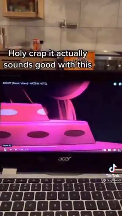 Ok, This song actually matches XD by @NaughtyGoatMama on Twitter