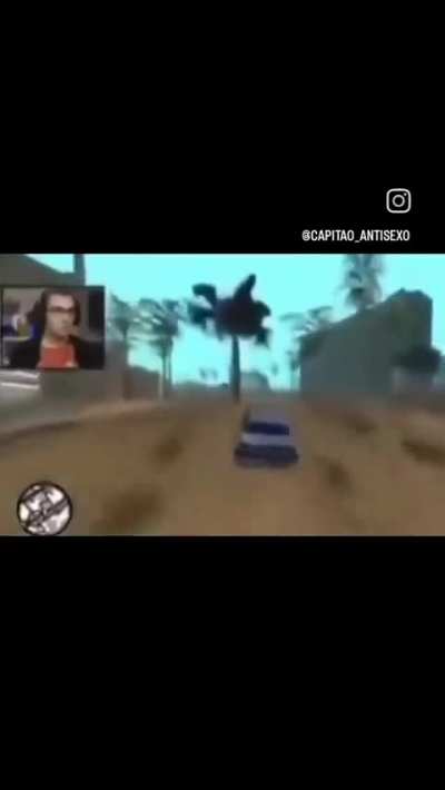 "Tem um atalho bom aqu"