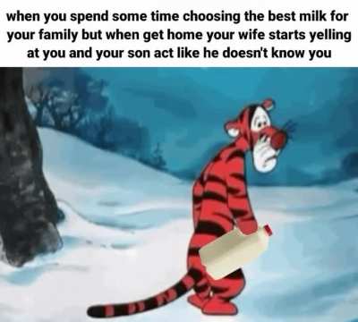 maybe they didn't like this milk