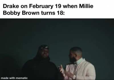 &ldquo;Step to my girl, hands getting thrown up, February 19 is the day of the glow up&rdquo;