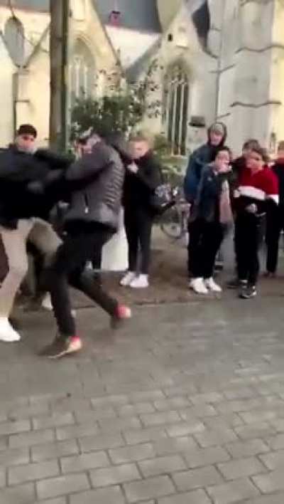 Fight breaks out in Belgium
