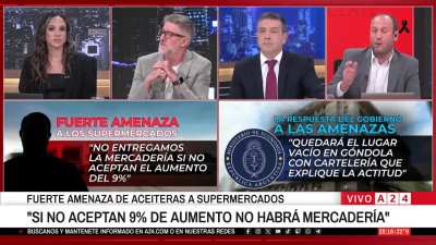 FUERTE AMENAZA A LOS SUPERMERCADOS: 
