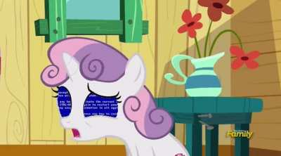 If Sweetie Belle makes a cute drawing....does that count as a "Machine Learned Generated" Picture?