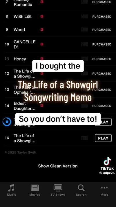 TLOAS Acoustic: you don&rsquo;t know the life of a showgirl babe and you&rsquo;re never ever gonna STAY 🚨🚨🚨
