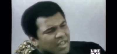Muhammad Ali opposing the draft. &ldquo;You want me to go somewhere and fight but you won&rsquo;t even stand up for me here at home.&rdquo;