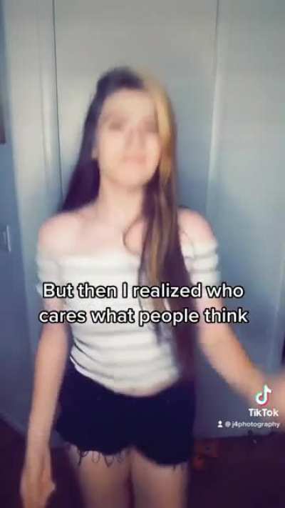 First time trying a TikTok dance. had a hard time not cringing at myself