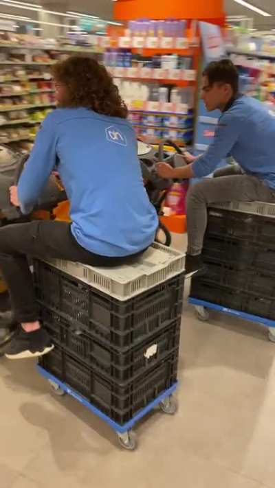 Me and the boys working after hours