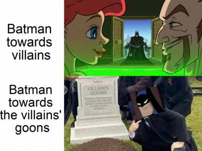 The warehouse fight in Batman v Superman movie was awesome, but those goons definitely died