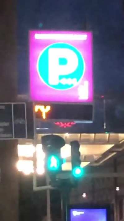 This useful parking message