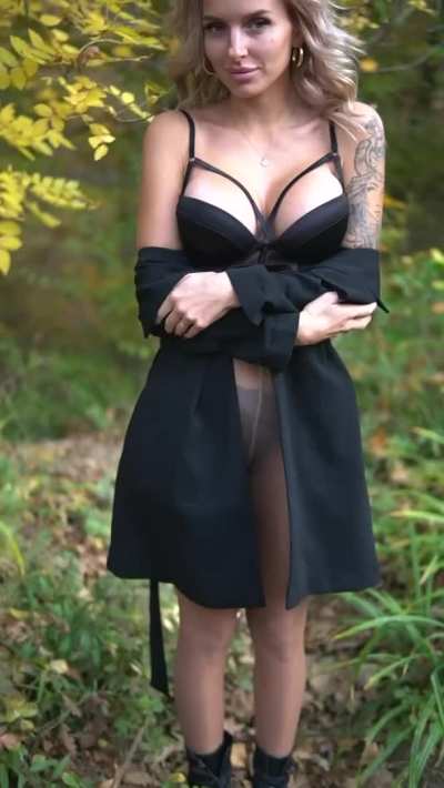 tore my tights?) you have to watch to the end) 22F