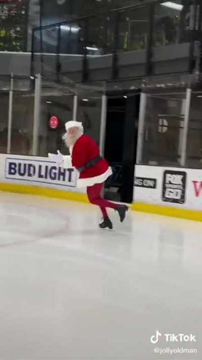 Santa&rsquo;s unknown talent