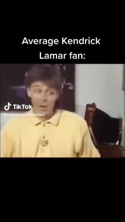 The average Kendrick Lamar fan: