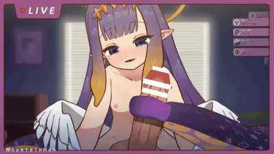 Ina uses a tentacle on you (animated)