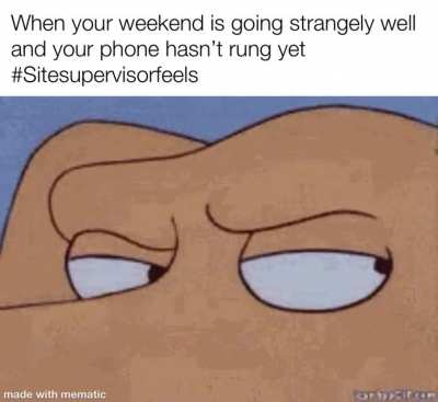 Admit it, we all get this suspicious feeling for those 48 hours.