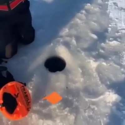 Ice "fishing"