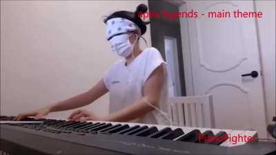 Lifelines plays piano apex legend songs(main theme, holoday)