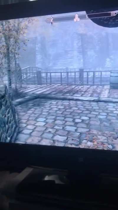 [skyrim] he must be uncomfortable