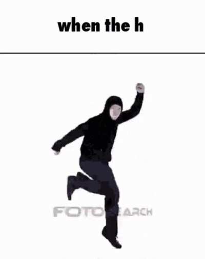 when the h