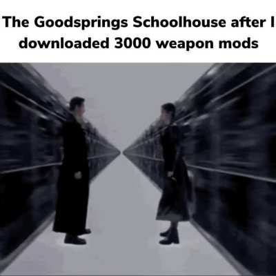 People are uncreative with placing their weapons.